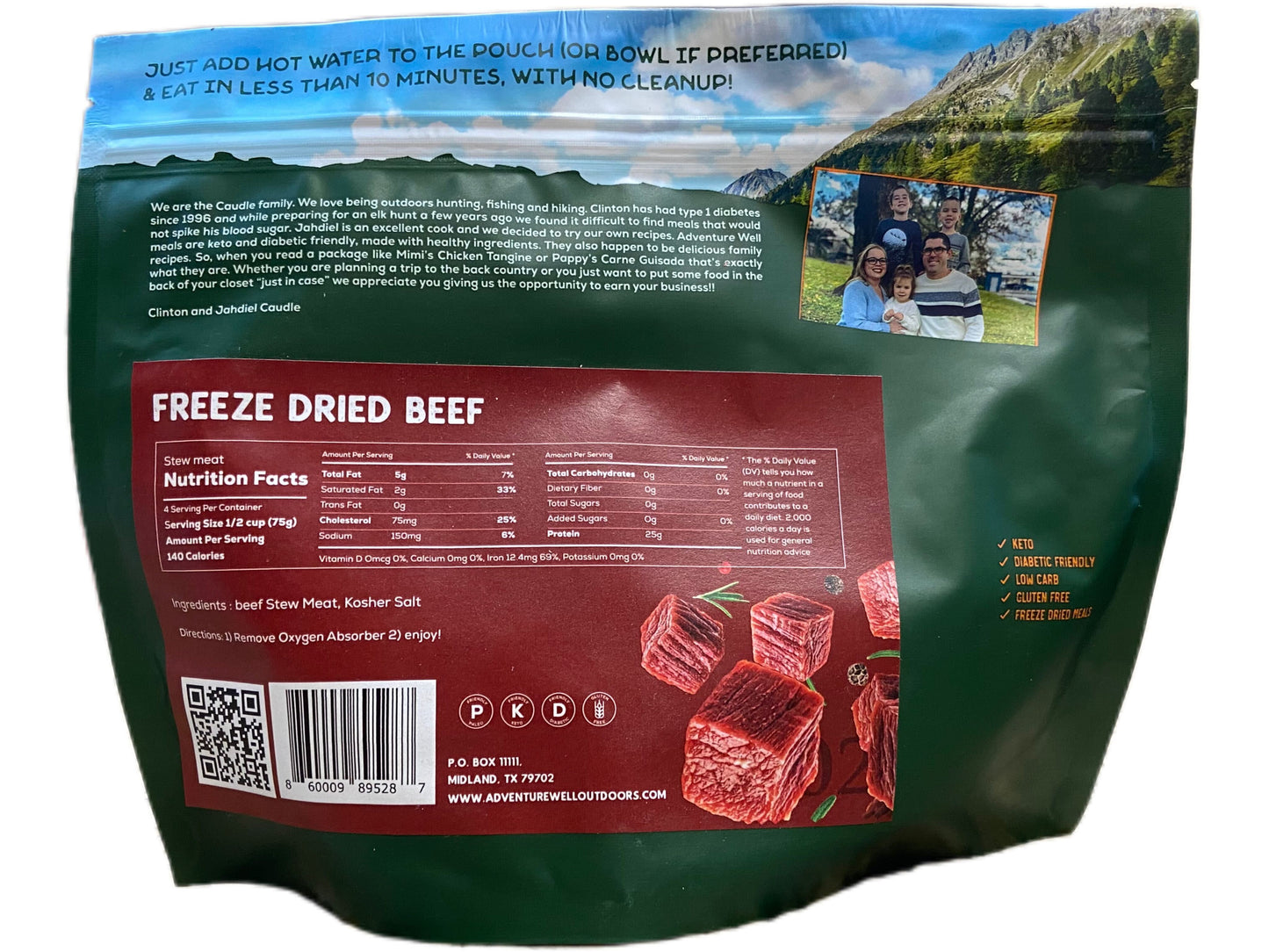 Freeze Dried Beef