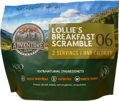 Lollies Breakfast Scramble - Adventure Well