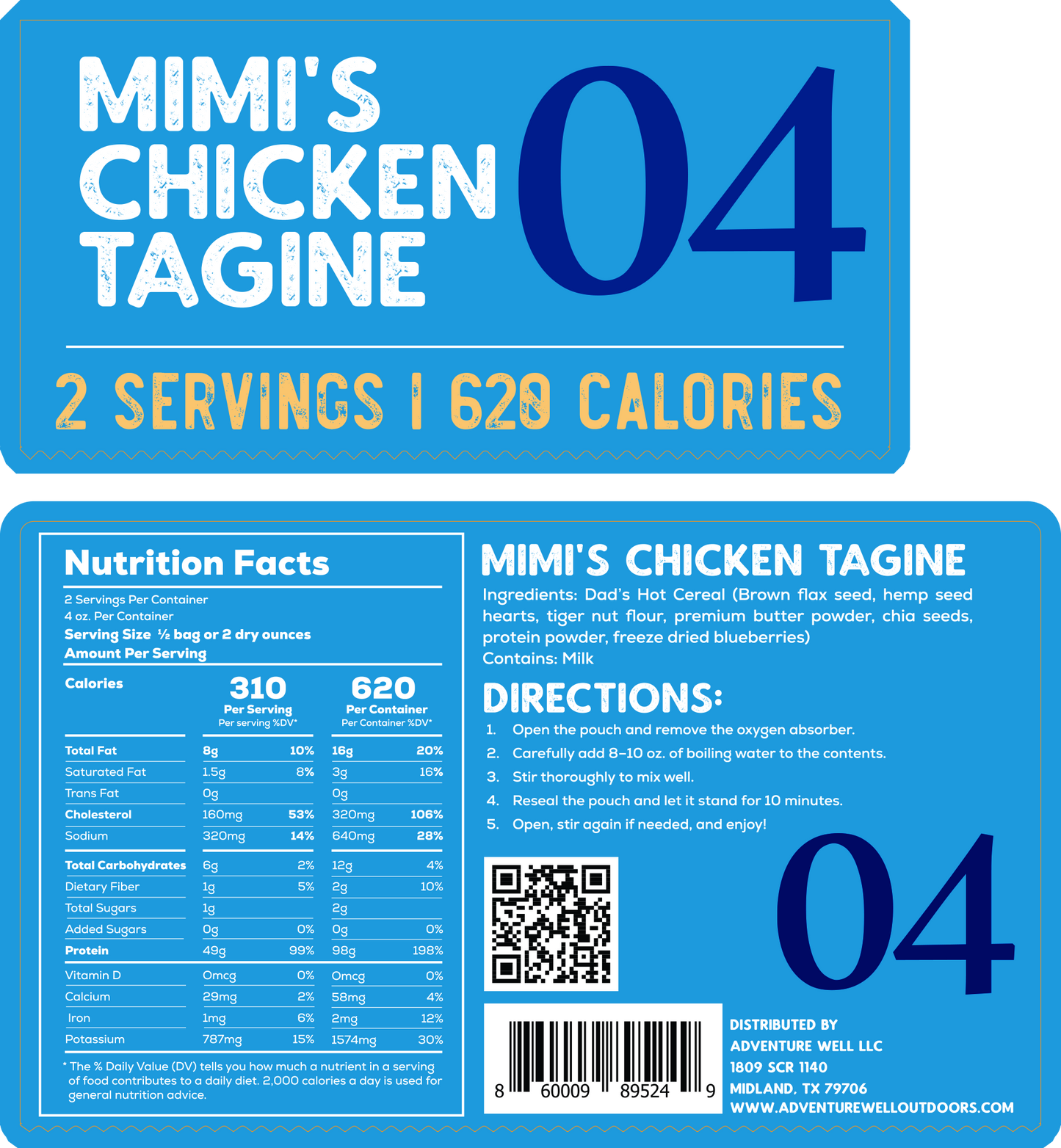 Mimi's Chicken Tagine