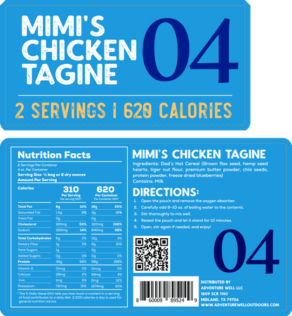 Mimi's Chicken Tagine