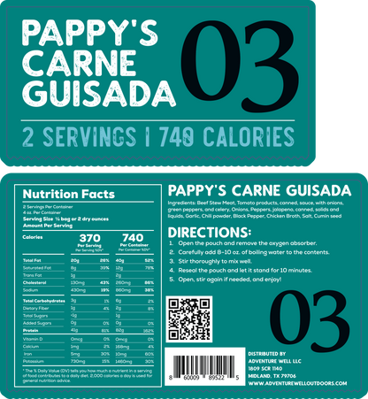 Pappy's Carne Guisada