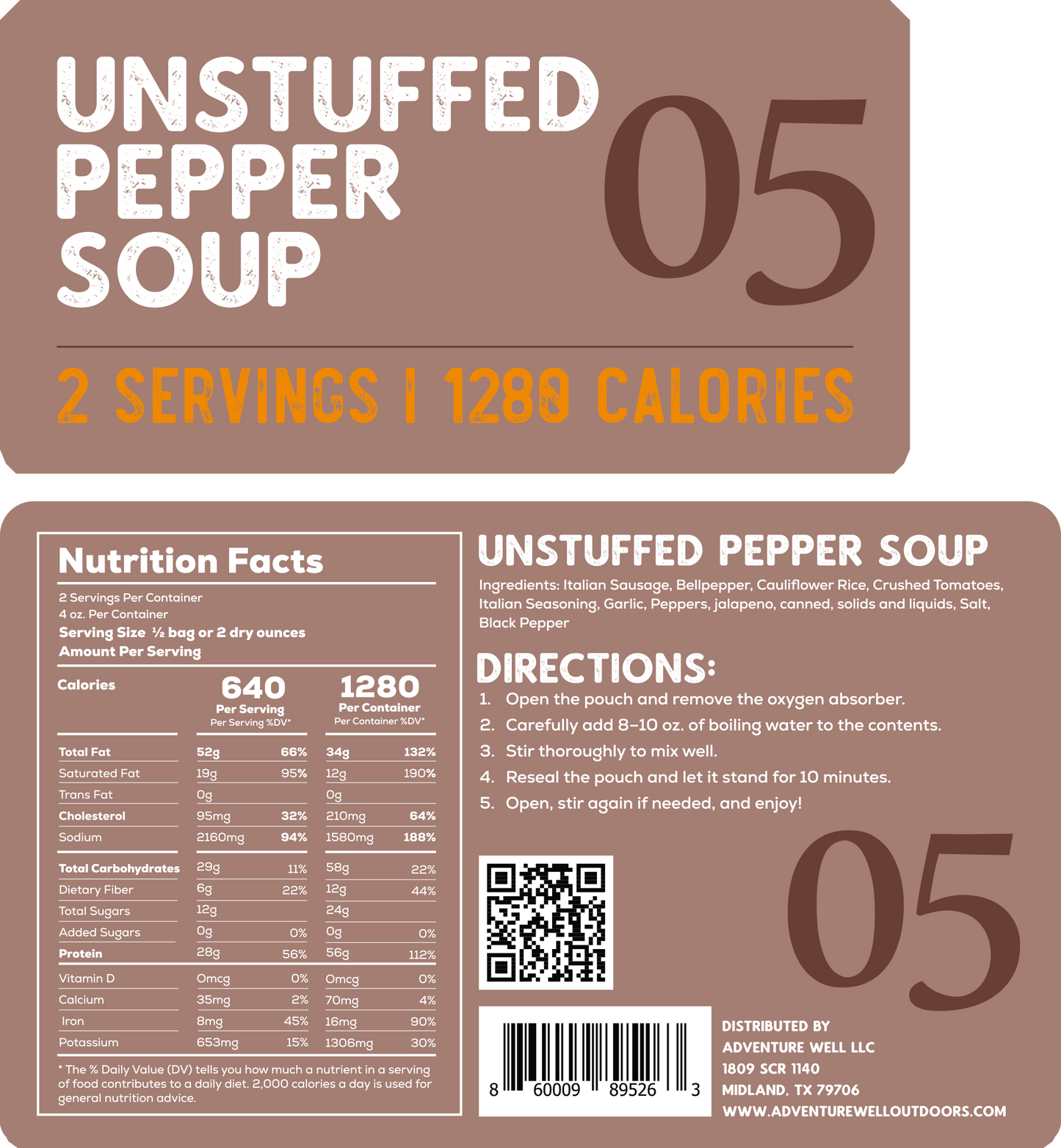 Unstuffed Pepper Soup