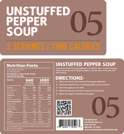 Unstuffed Pepper Soup