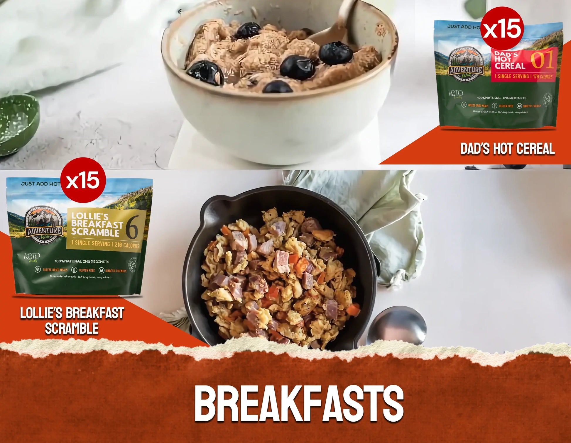 30-Day Emergency Meal Kit - Adventure Well Outdoors 30-Day Emergency Meal Kit - Adventure Well Outdoors