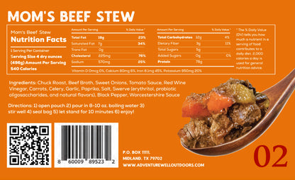 Moms Beef Stew